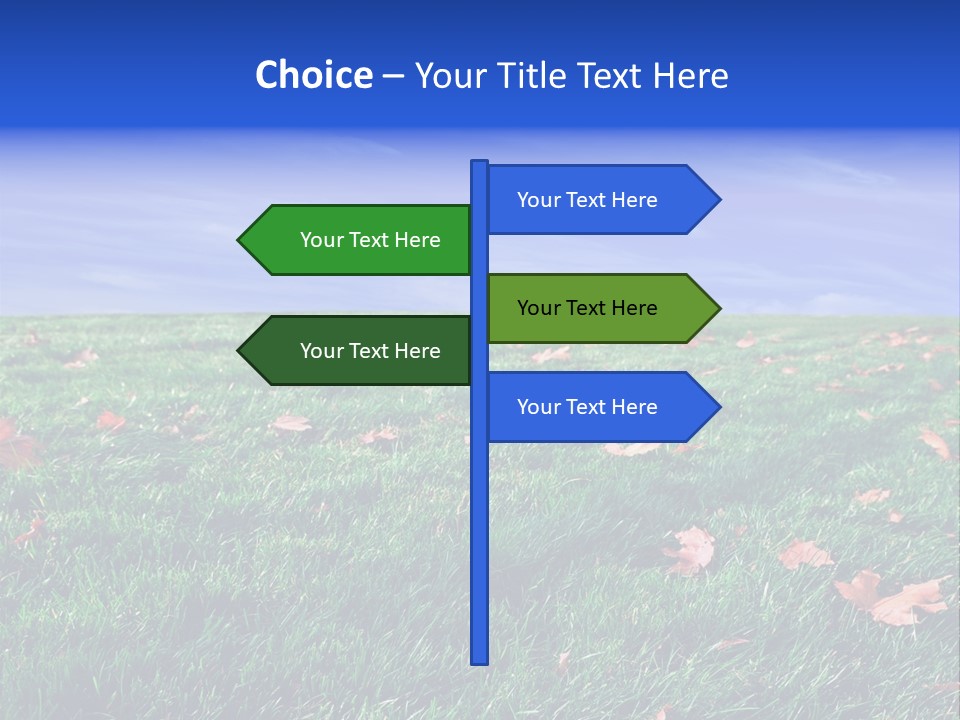 Pasture Lush Celestial PowerPoint Template