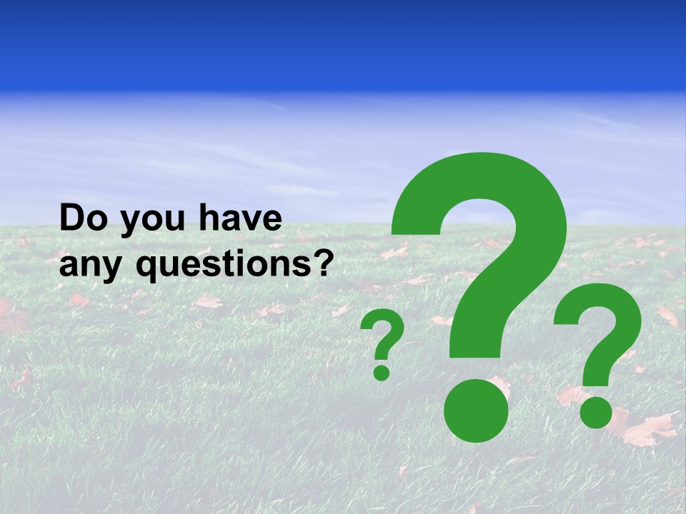 Pasture Lush Celestial PowerPoint Template