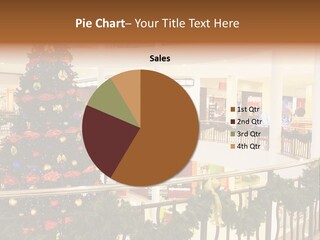 Fork Green Descent PowerPoint Template