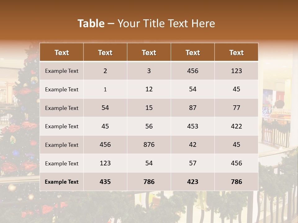 Fork Green Descent PowerPoint Template