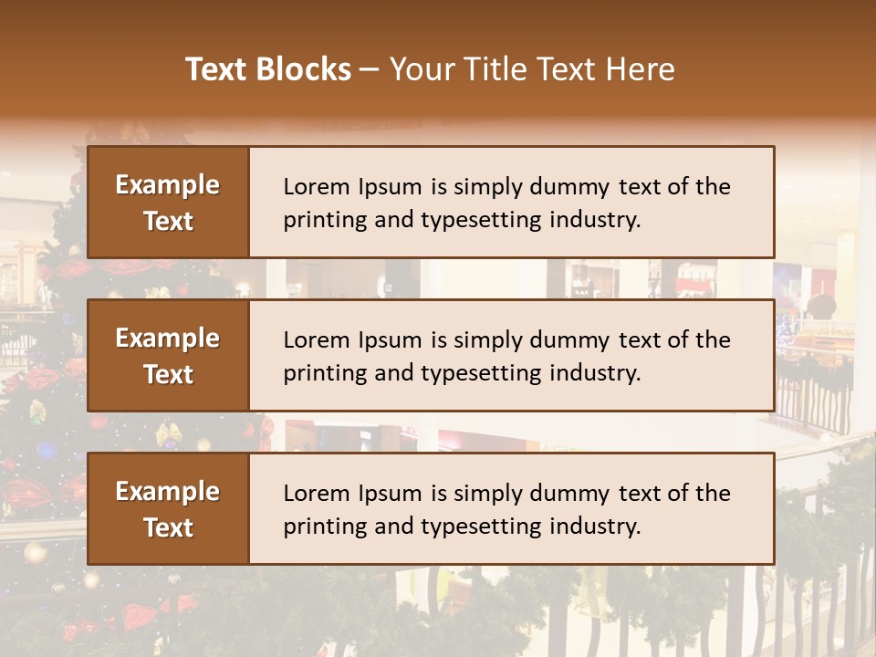 Fork Green Descent PowerPoint Template