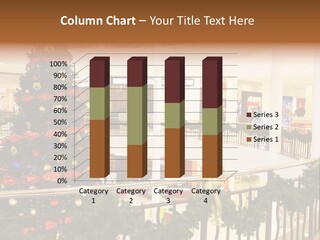 Fork Green Descent PowerPoint Template