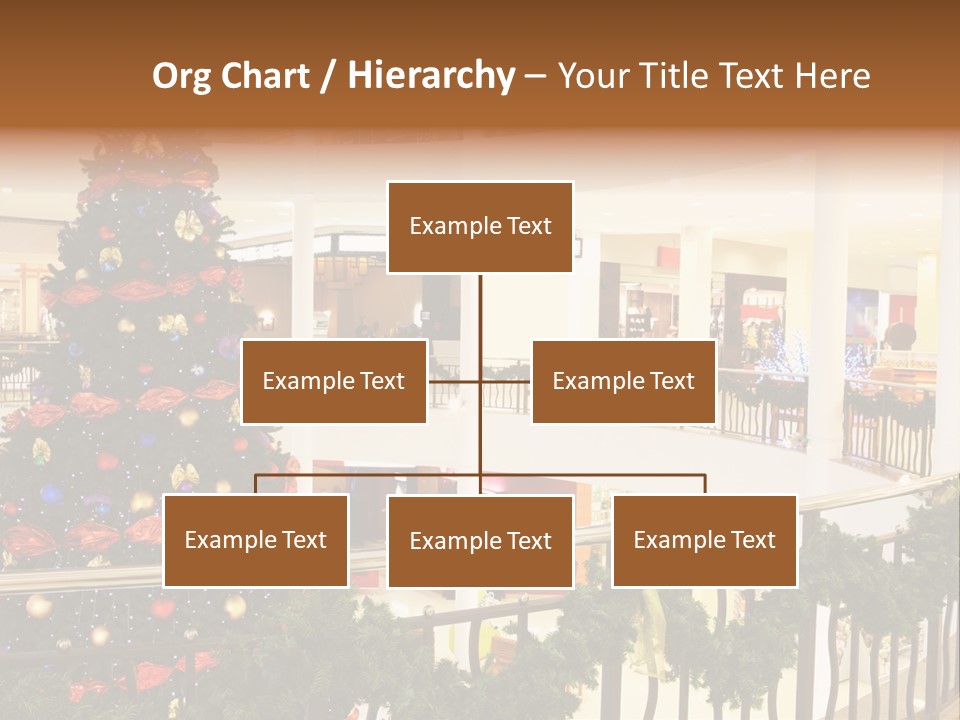 Fork Green Descent PowerPoint Template