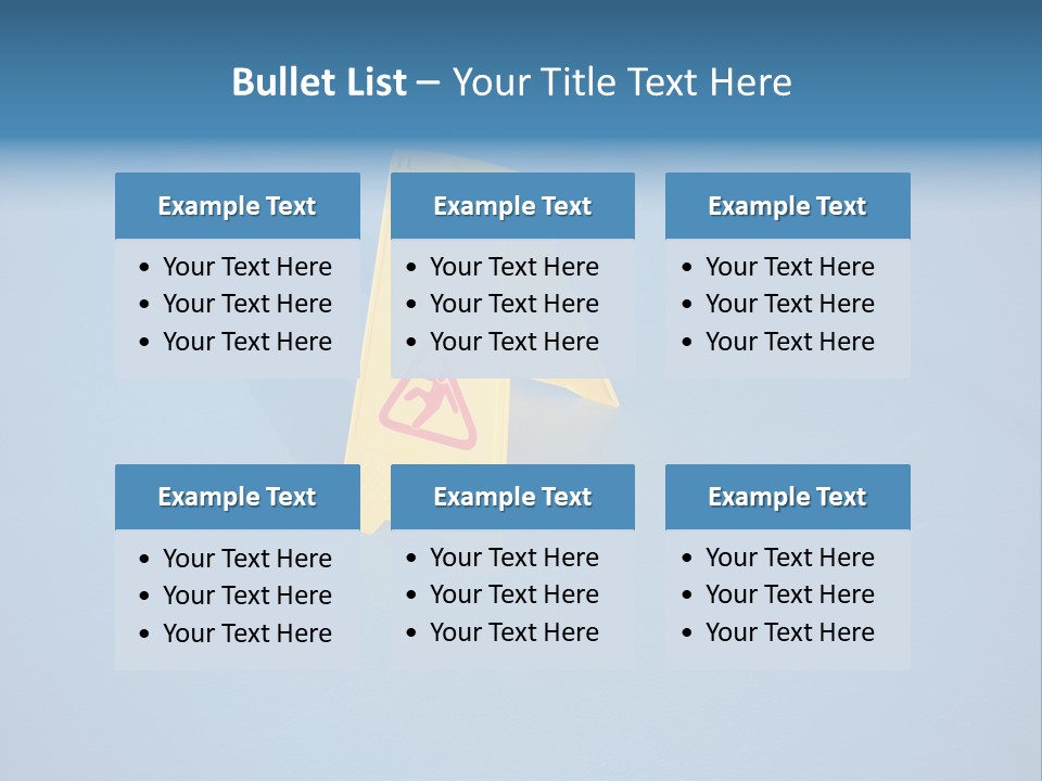 Risk Floor Fall PowerPoint Template