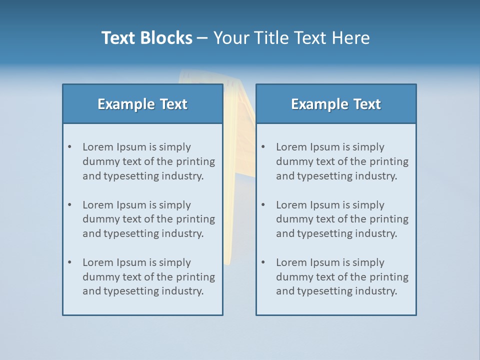 Risk Floor Fall PowerPoint Template