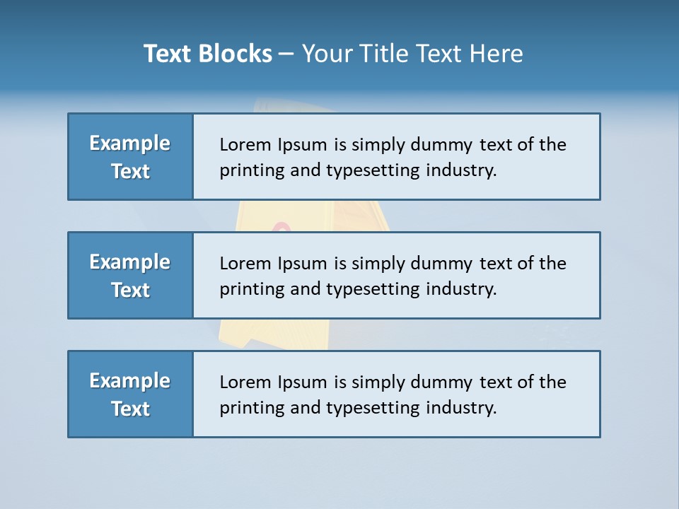Risk Floor Fall PowerPoint Template
