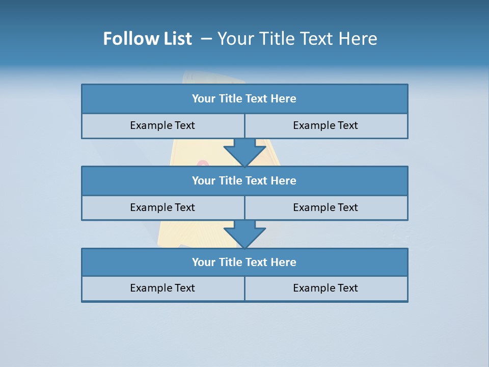 Risk Floor Fall PowerPoint Template