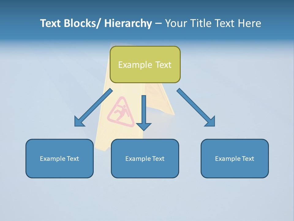 Risk Floor Fall PowerPoint Template