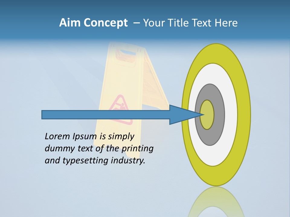 Risk Floor Fall PowerPoint Template