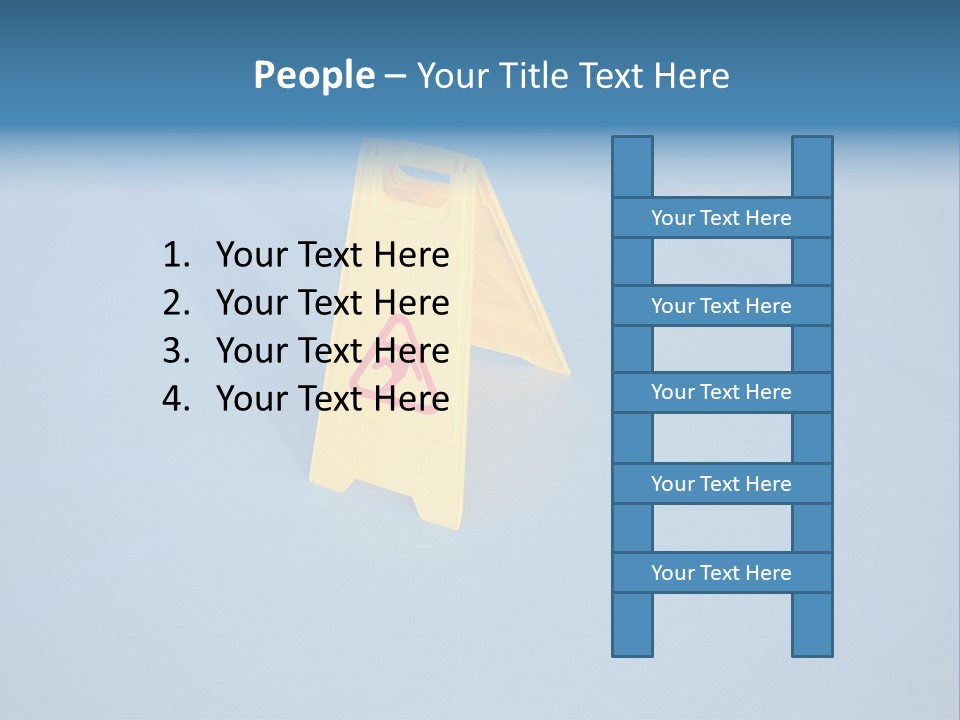 Risk Floor Fall PowerPoint Template
