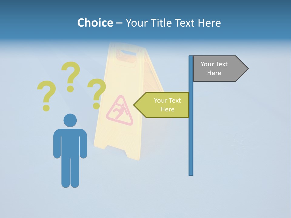 Risk Floor Fall PowerPoint Template