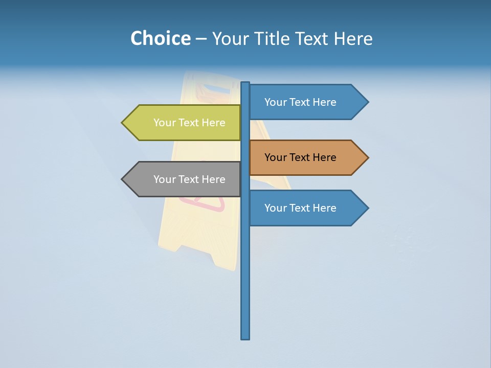 Risk Floor Fall PowerPoint Template