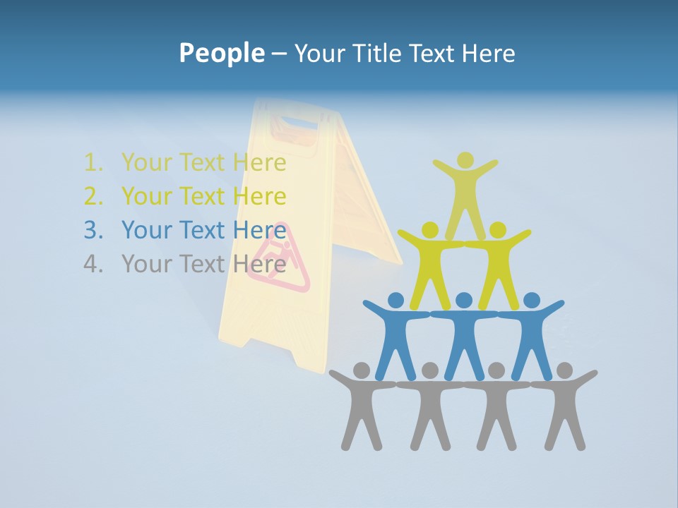 Risk Floor Fall PowerPoint Template