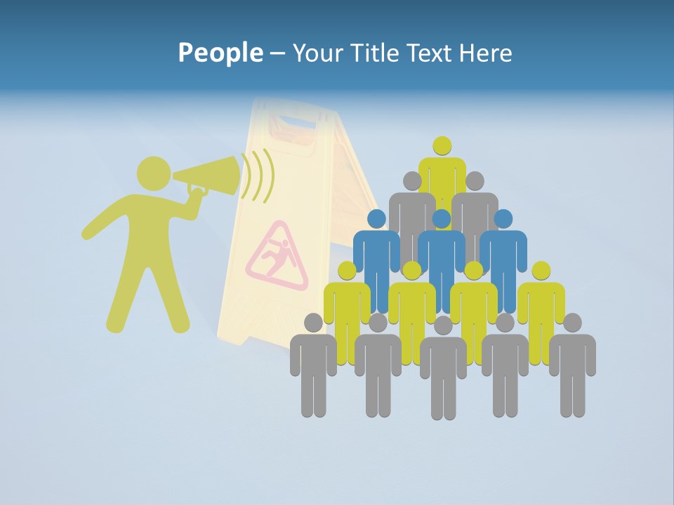 Risk Floor Fall PowerPoint Template