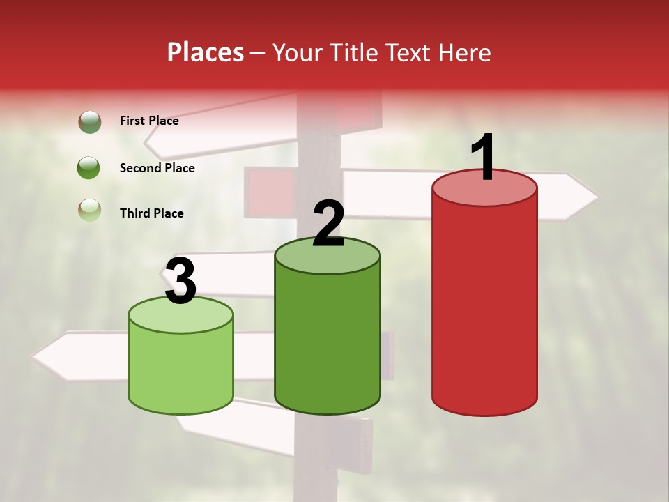 Copyspace Street Information PowerPoint Template