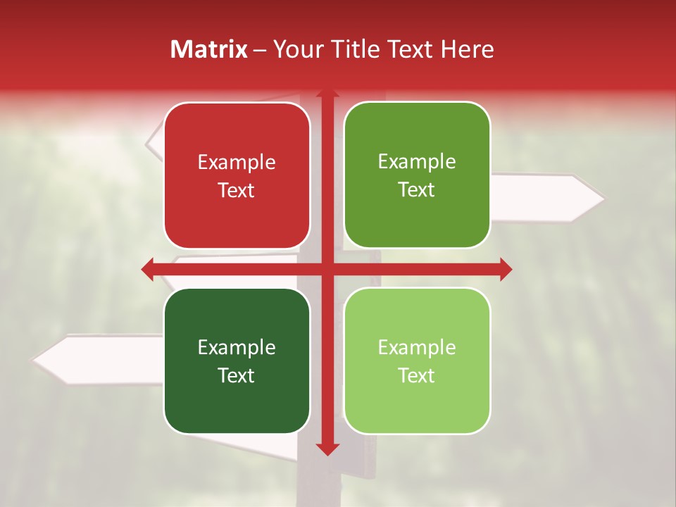 Copyspace Street Information PowerPoint Template