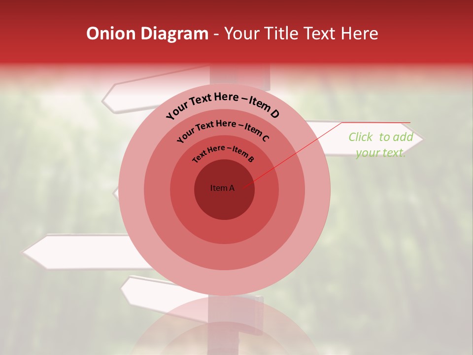 Copyspace Street Information PowerPoint Template