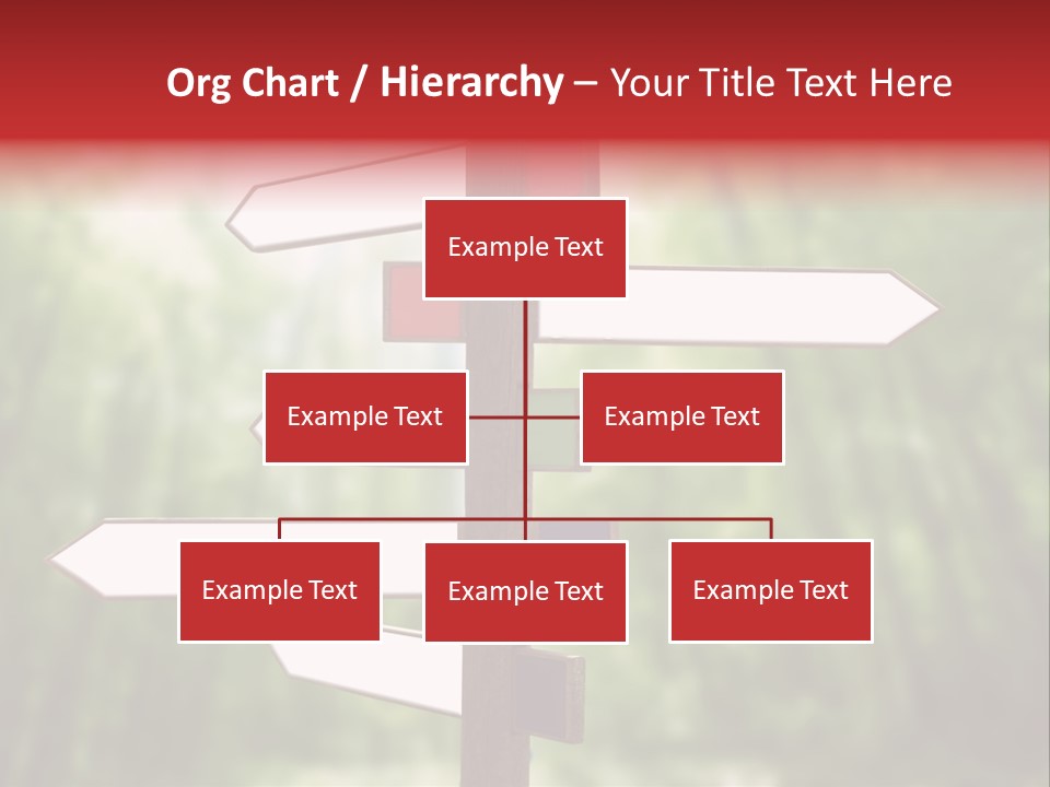 Copyspace Street Information PowerPoint Template