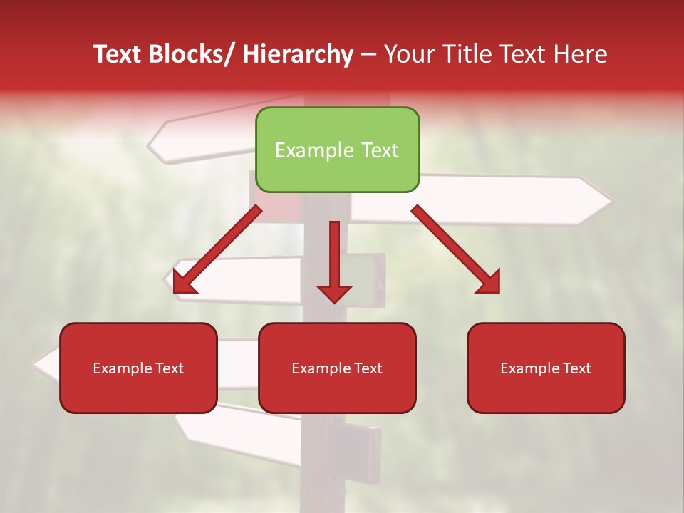 Copyspace Street Information PowerPoint Template