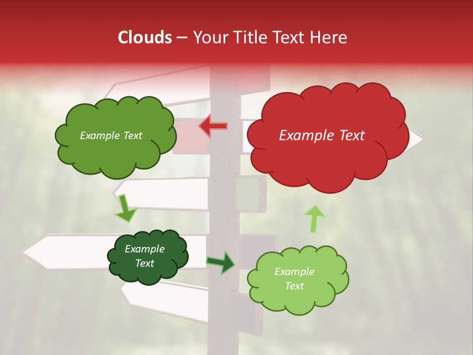 Copyspace Street Information PowerPoint Template
