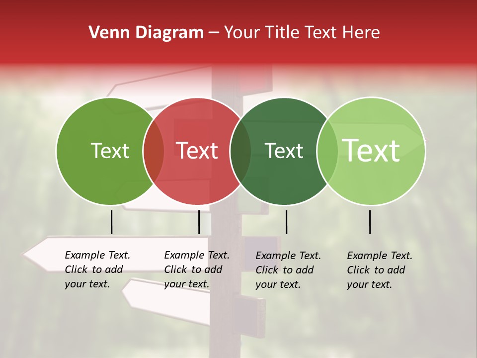 Copyspace Street Information PowerPoint Template