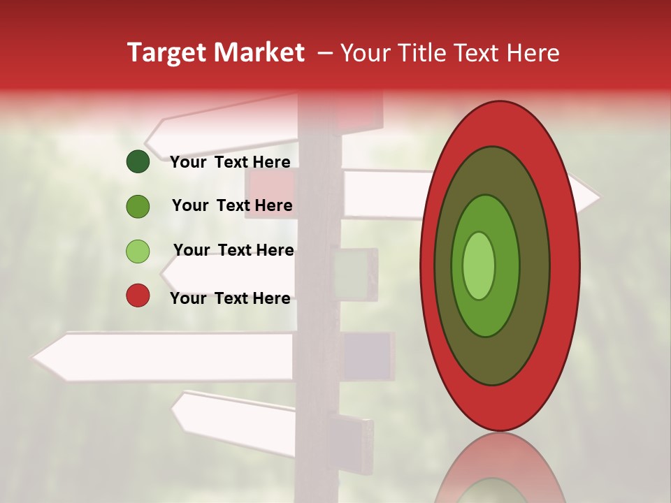 Copyspace Street Information PowerPoint Template