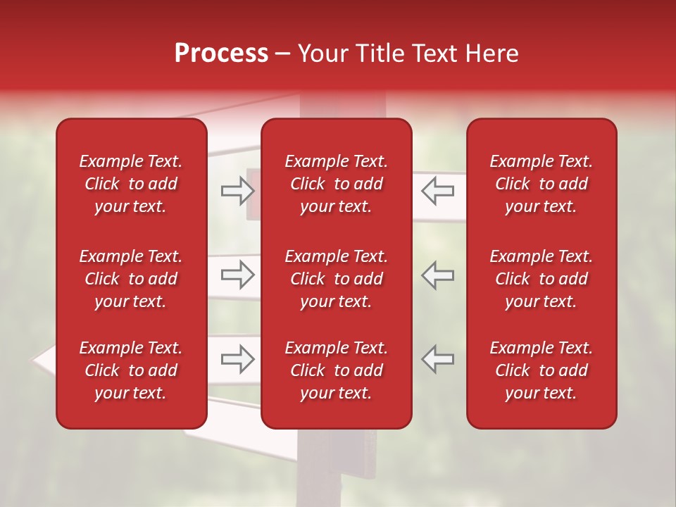 Copyspace Street Information PowerPoint Template