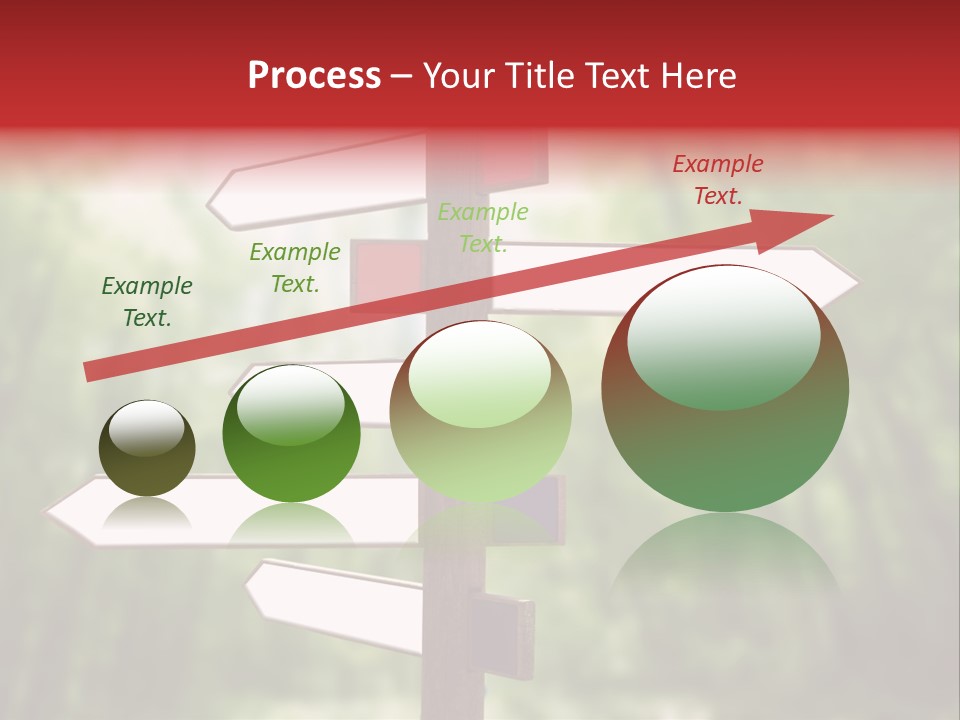 Copyspace Street Information PowerPoint Template
