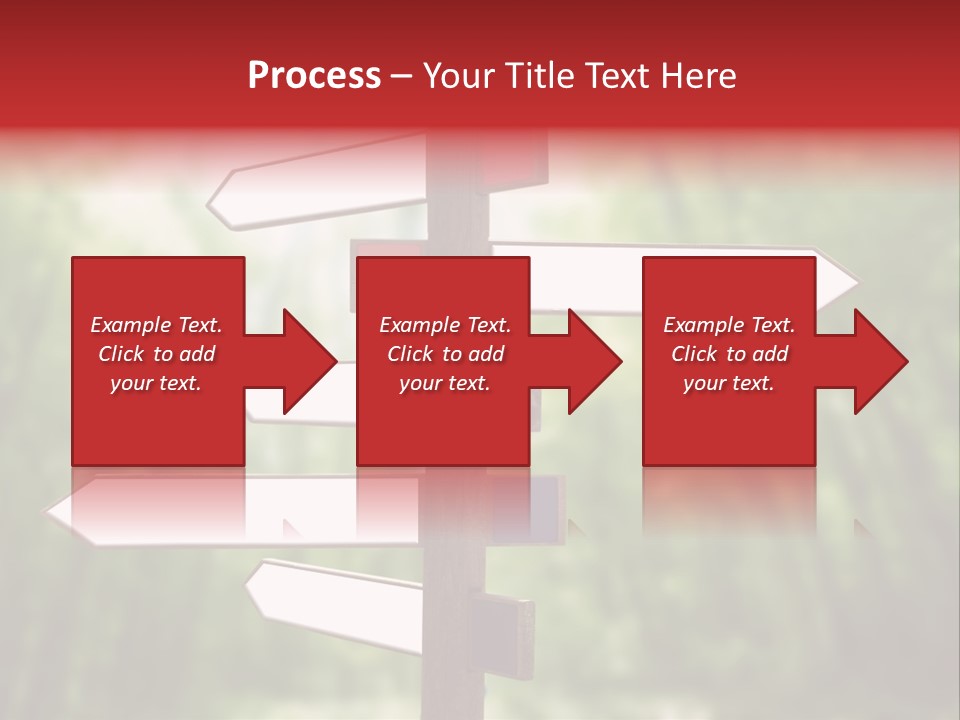 Copyspace Street Information PowerPoint Template