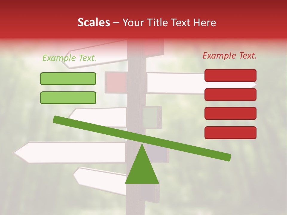 Copyspace Street Information PowerPoint Template