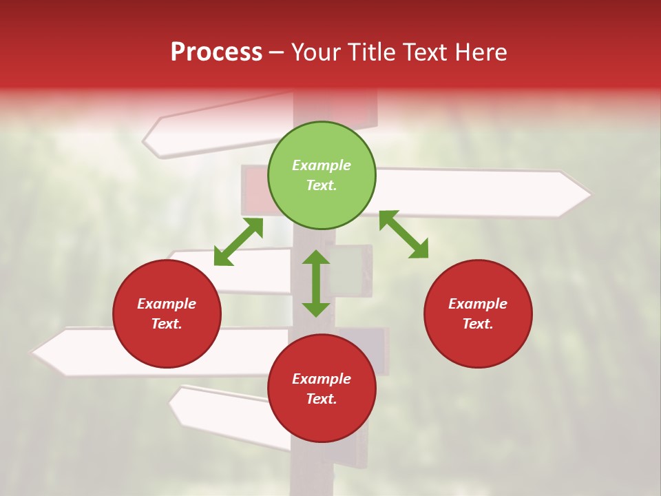 Copyspace Street Information PowerPoint Template