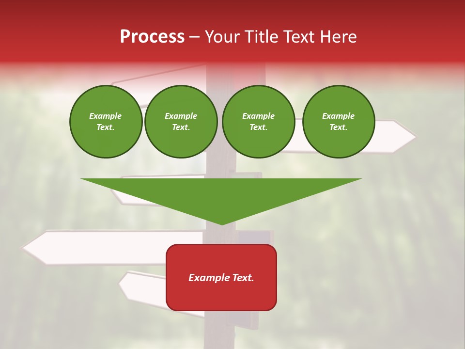 Copyspace Street Information PowerPoint Template