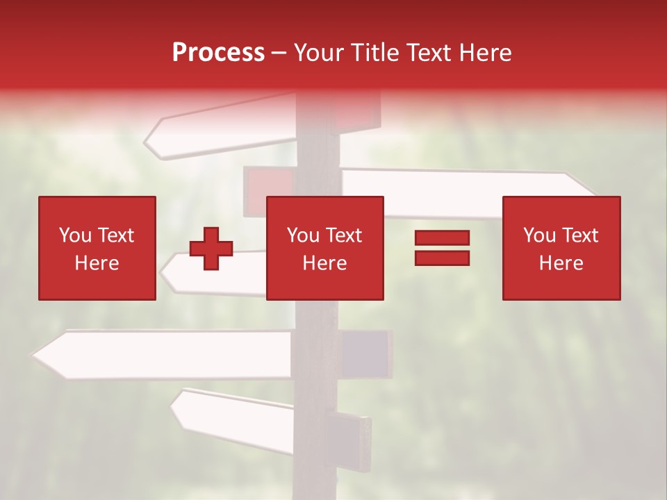 Copyspace Street Information PowerPoint Template