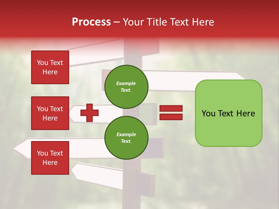 Copyspace Street Information PowerPoint Template