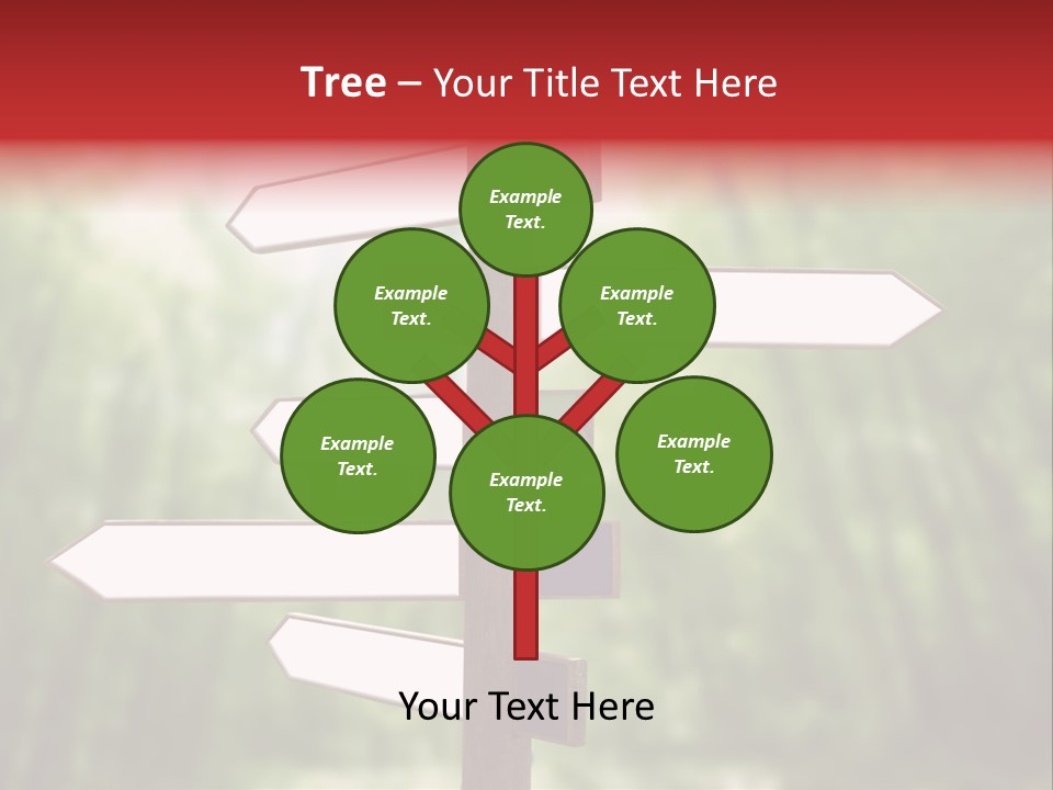 Copyspace Street Information PowerPoint Template