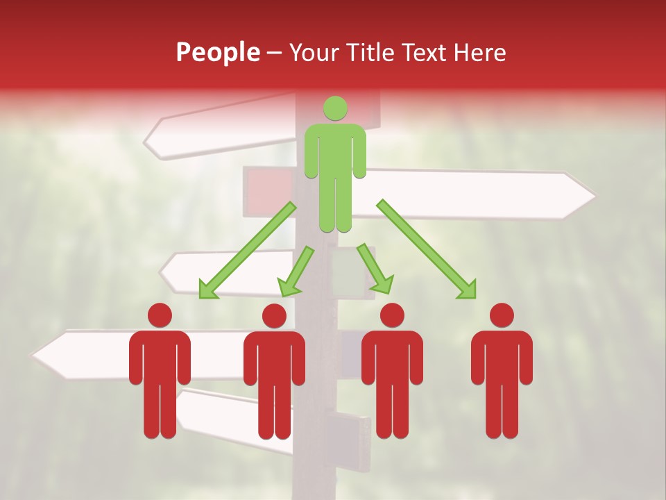 Copyspace Street Information PowerPoint Template