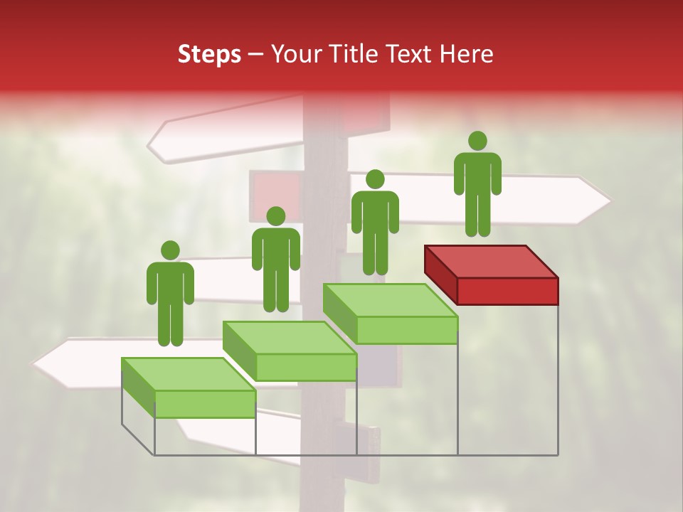 Copyspace Street Information PowerPoint Template