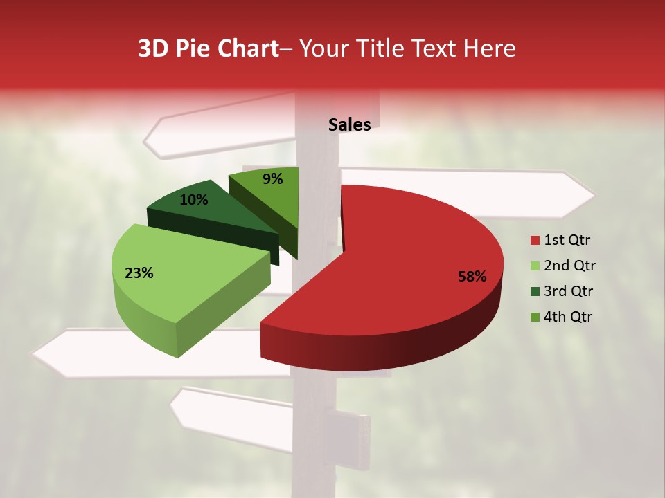 Copyspace Street Information PowerPoint Template