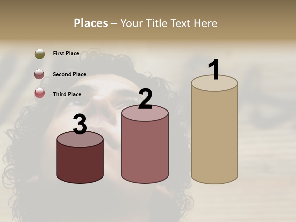 Person Serious Facial PowerPoint Template