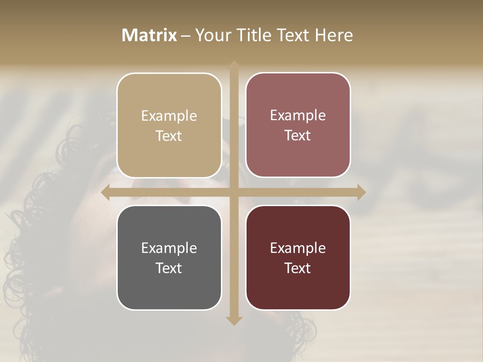 Person Serious Facial PowerPoint Template