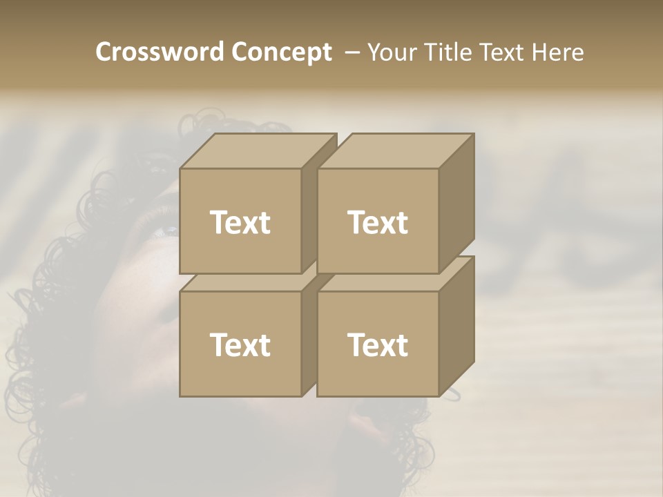 Person Serious Facial PowerPoint Template