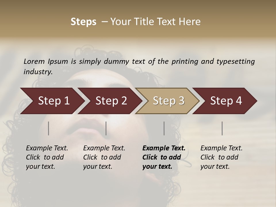 Person Serious Facial PowerPoint Template