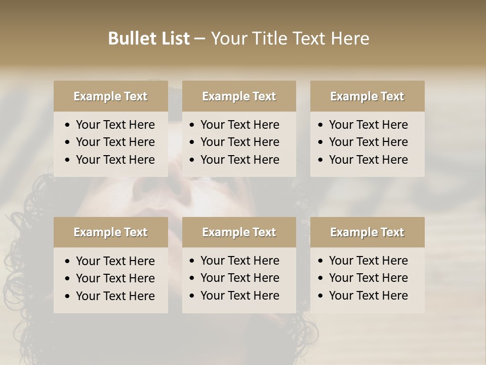 Person Serious Facial PowerPoint Template