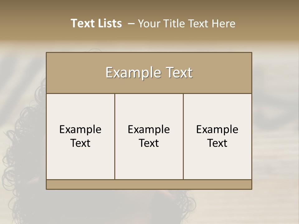 Person Serious Facial PowerPoint Template