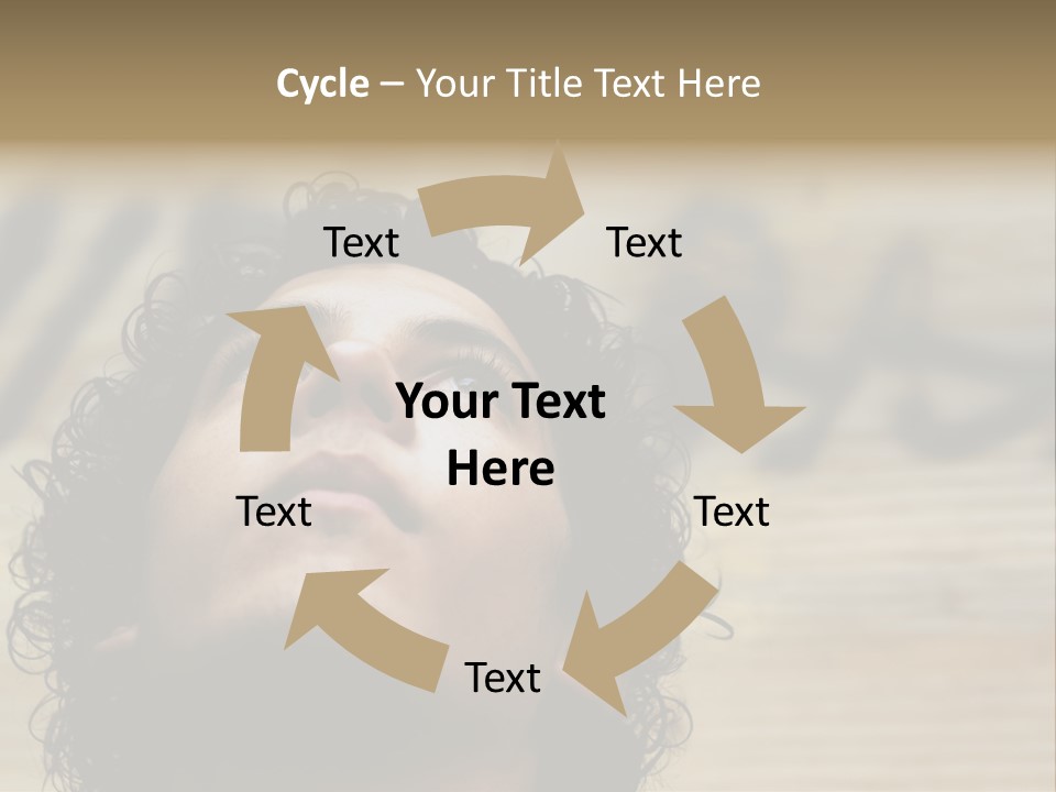 Person Serious Facial PowerPoint Template
