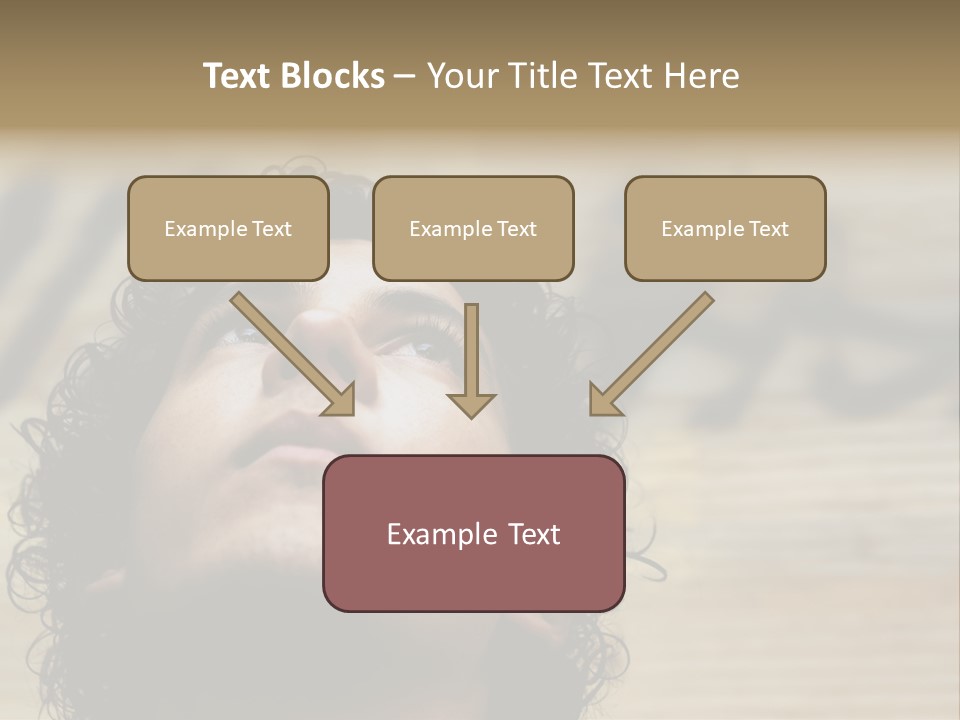 Person Serious Facial PowerPoint Template