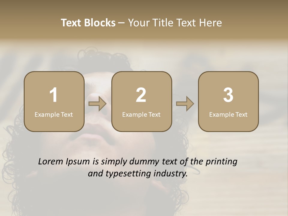 Person Serious Facial PowerPoint Template