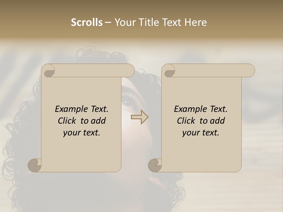 Person Serious Facial PowerPoint Template