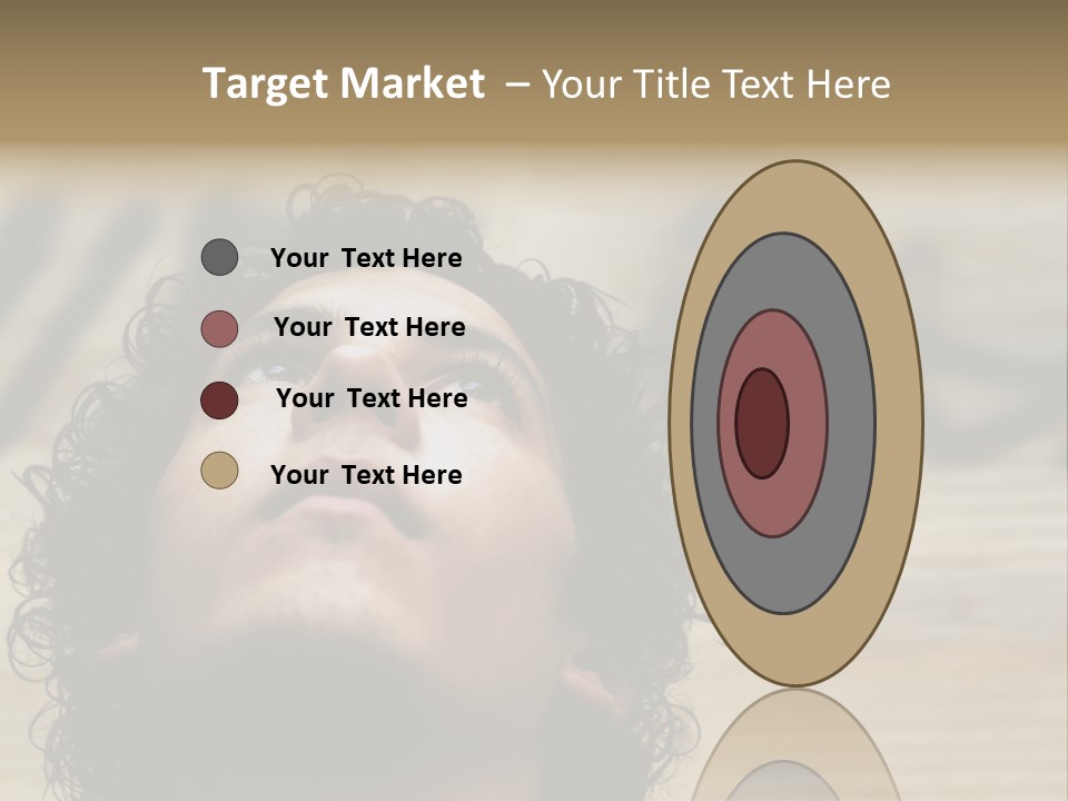 Person Serious Facial PowerPoint Template