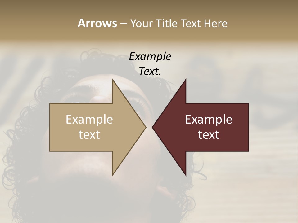 Person Serious Facial PowerPoint Template